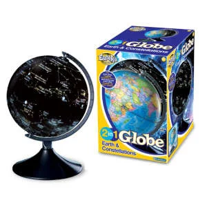 Eureka Toys - 2-in-1 Aarde en Sterrenbeelden Globe Afbeelding 1