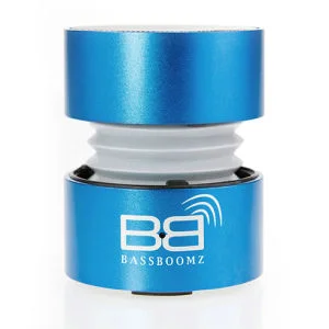 BassBoomz High Performance Draagbare Bluetooth Speaker - Blauw Afbeelding 1