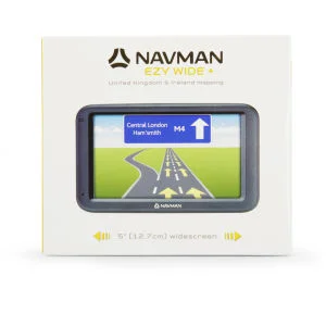 Navman Mio EZY Wide 5" Sat Nav with UK & ROI Maps and 3D Lane Guidance Afbeelding 1