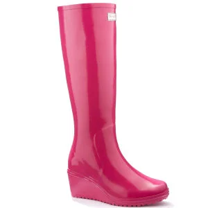 Wedge Welly Candy Girl Unique Wellington Boots - 5 - Roze Afbeelding 1