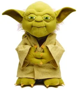 Star Wars Talking Plush Master Yoda - 9 Inch Afbeelding 1
