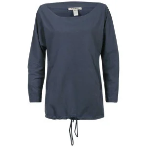 Chloe Women's Drawstring Tie Top - Grey - 10 - Grijs Afbeelding 1