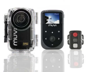 Veho No Proof No Glory Edition Muvi HD 1080p Mini In Car/Action Camcorder, Wireless Remote and 8GB Memory Afbeelding 1