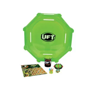 The Trash Pack Ultimate Fighting Trashies Glow Mania Battling Arena with 1 Spin Bin Afbeelding 1