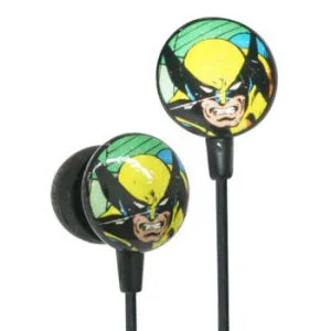 iHip Marvel Retro Earphones - Wolverine Afbeelding 1