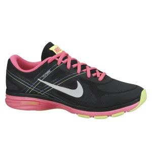 Nike Women's Dual Fusion 2 Trainers - Black/Pink - 4 - Black/Pink Afbeelding 1