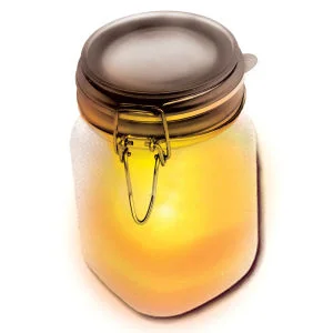 Yellow Sun Jar Afbeelding 1