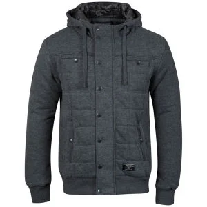 Jack & Jones Men's Esson Sweat Jacket - Grey - S - Grijs Afbeelding 1