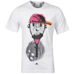adidas Men's Gameboy T-Shirt - White - XS - Wit Afbeelding 1