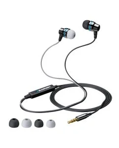 Blaupunkt Pure 111 Talk Earphones - Black Afbeelding 1