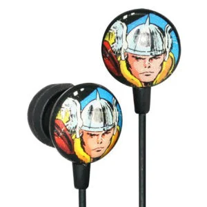 iHip Marvel Retro Earphones - Thor Afbeelding 1