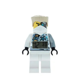 LEGO Ninjago Zane Minifigure Alarm Clock Afbeelding 1