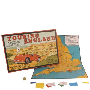 Touring England - Retro Board Game Afbeelding 1
