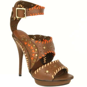 Diavolina Women's Bess Shoes - 3 - Brown Afbeelding 1