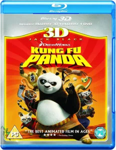 Kung Fu Panda 3D (3D Blu-Ray, 2D Blu-Ray en DVD) Afbeelding 1
