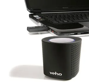 Veho Mimi 2.4 GHz Wireless Speaker System Inc Transmitting Dongle Afbeelding 1