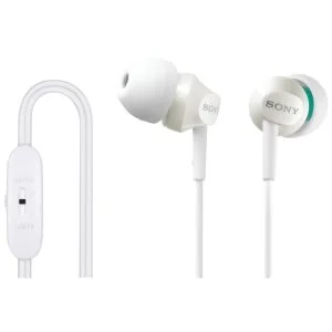 Sony MDR-EX58V Earphones - White Afbeelding 1