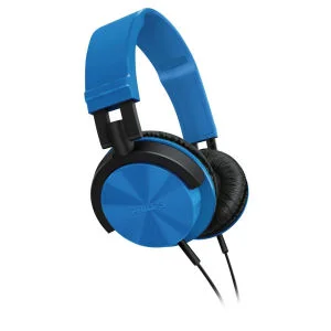 Philips SHL3000 DJ Headband Headphones - Blue Afbeelding 1