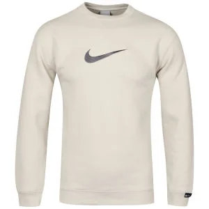 Nike Junior Swoosh Sweatshirt - Stone - L - Steen Afbeelding 1