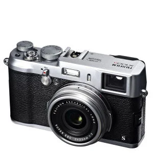 Fujifilm X100s Compact Digital Camera (HD 1080p, 16MP, Dual Viewfinder, 2.8 Inch LCD) - Silver Afbeelding 1