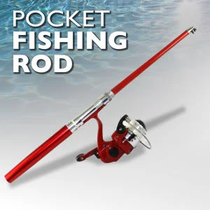 Pocket Sized Extendable Fishing Rod Afbeelding 1