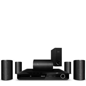 Philips: HTS3520 DVD 5.1 Surround Sound Home Theatre Kit Afbeelding 1