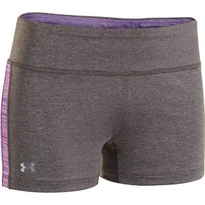 Under Armour Women's Sonic Varsity Shorts - Carbon Heather/Pride - XS - Carbon Heather/Pride Afbeelding 1