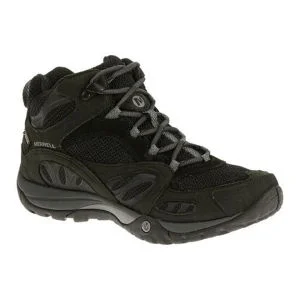 Merrell Women's Azura Mid Gore Tex Hiking Boots - Black/Grey - 4 - Zwart/Grijs Afbeelding 1