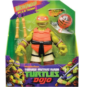 Teenage Mutant Ninja Turtles Dojo Michelangelo in Training Afbeelding 1