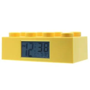 LEGO Alarm Clock Brick - Yellow Afbeelding 1