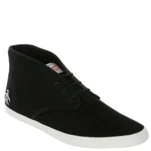 Original Penguin Men's Lance Canvas Trainers - Black - 8 Afbeelding 1