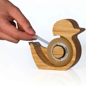 Wooden Duck Tape Dispenser Afbeelding 1