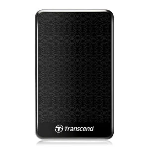 Transcend StoreJet 25A3 1TB External USB 3.0 Hard Drive - Black Afbeelding 1