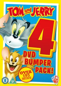 Tom and Jerry Quad (Tom and Jerry: Wizard of Oz / Tom and Jerry: Food Fight / Tom and Jerry: Sherlock Holmes / Tom and Jerry: The Magic Ring) Afbeelding 1