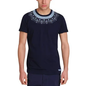 Masif Heren Apache T-Shirt - Marineblauw - S - Navy blauw Afbeelding 1