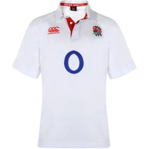 Canterbury Men's England Home Rugby Classic T-Shirt - White - M - Wit Afbeelding 1