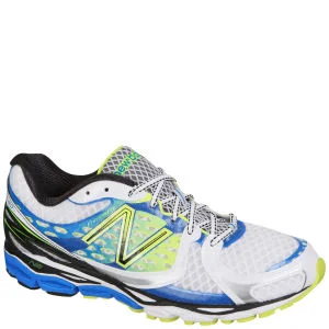 New Balance Men's M1080 v3 Neutral Running Trainer - White/Blue - 8 - White/Blue Afbeelding 1