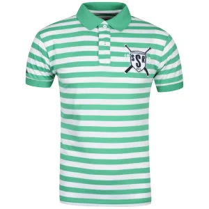 Soul Star Men's Santiago Polo Shirt - Green - S - Groen Afbeelding 1