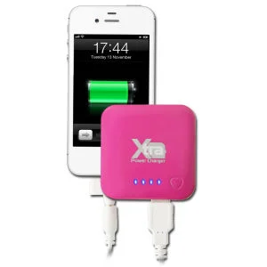 Xtra Power Charger for Mobiles - Pink Afbeelding 1