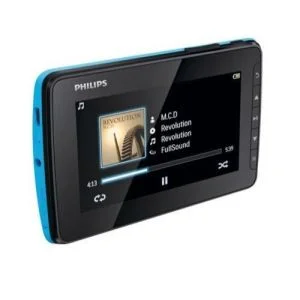 Philips GoGEAR SA4VD408AF/12 MP4 Video Player With Full Sound and 4.3 Inch Screen Afbeelding 1