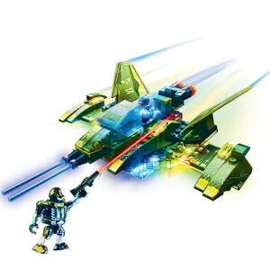 Lite Wars Sgt. Scorcher's Jet Vs Fire Phantomo Afbeelding 1