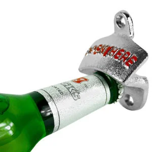 Retro Flesopener met Muurbeugel - Great Gadgets Afbeelding 1