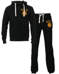 UCLA Men's Bennet Tracksuit - Black - M Afbeelding 1