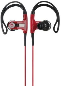 Dr. Dre Beats Powerbeats Earphones - Red - Grade A Refurb Afbeelding 1