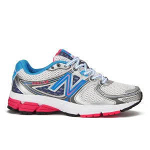 New Balance Women's Fitness 680v2 Trainers - White/Blue - 4 - Wit Afbeelding 1
