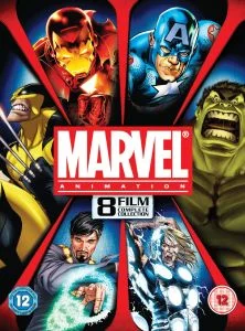 Marvel Complete Animation Collection - 8 Films (Met: Iron Man, Thor, Hulk, Captain America, Wolverine, Avengers) Afbeelding 1