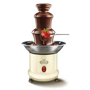 Giles & Posner Mini Chocolate Fountain - Cream Afbeelding 1