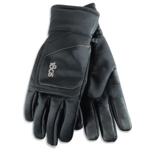180s Men's Weekender Multi-layer Power Stretch Fleece Gloves - Black - M - Zwart Afbeelding 1