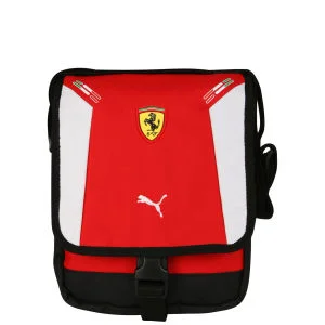 Puma Men's Ferrari Replica Portable Bag - Rosso/White/Black Afbeelding 1