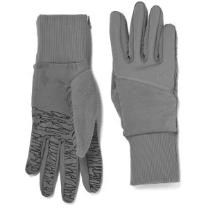 Under Armour Women's Brave The Run Gloves - Steeple Grey/Reflective - S-M - Steeple Grey/Reflective Afbeelding 1
